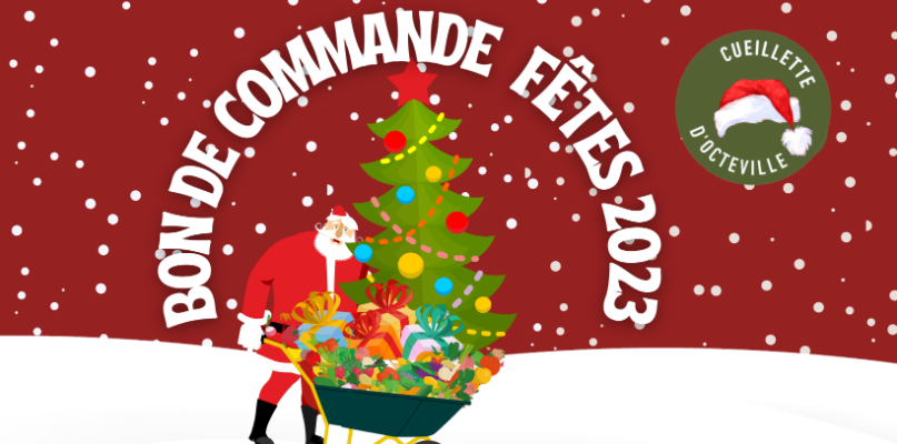 BON DE COMMANDE FÊTES 2023 NOEL