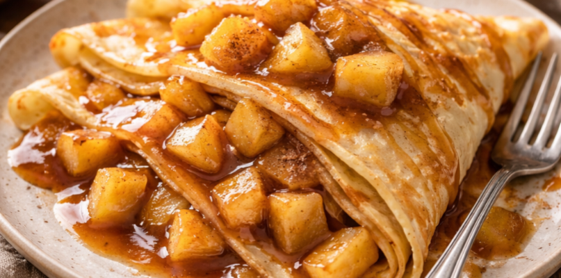 crêpe caramel